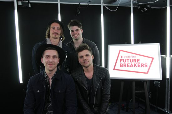 The Vodafone Big Top 40 gives unsigned Portsmouth band its big break