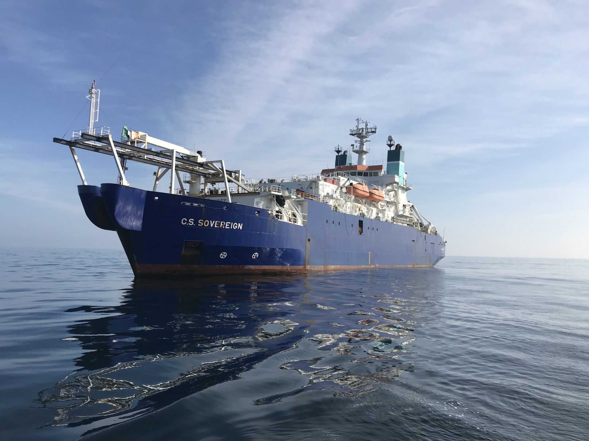 C S Sovereign submarine cable laying and repair ship