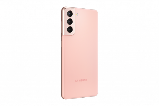 illustrative photo of the Samsung Galaxy S21 in pink