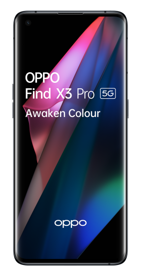 image of the Oppo Find X3 Pro's screen