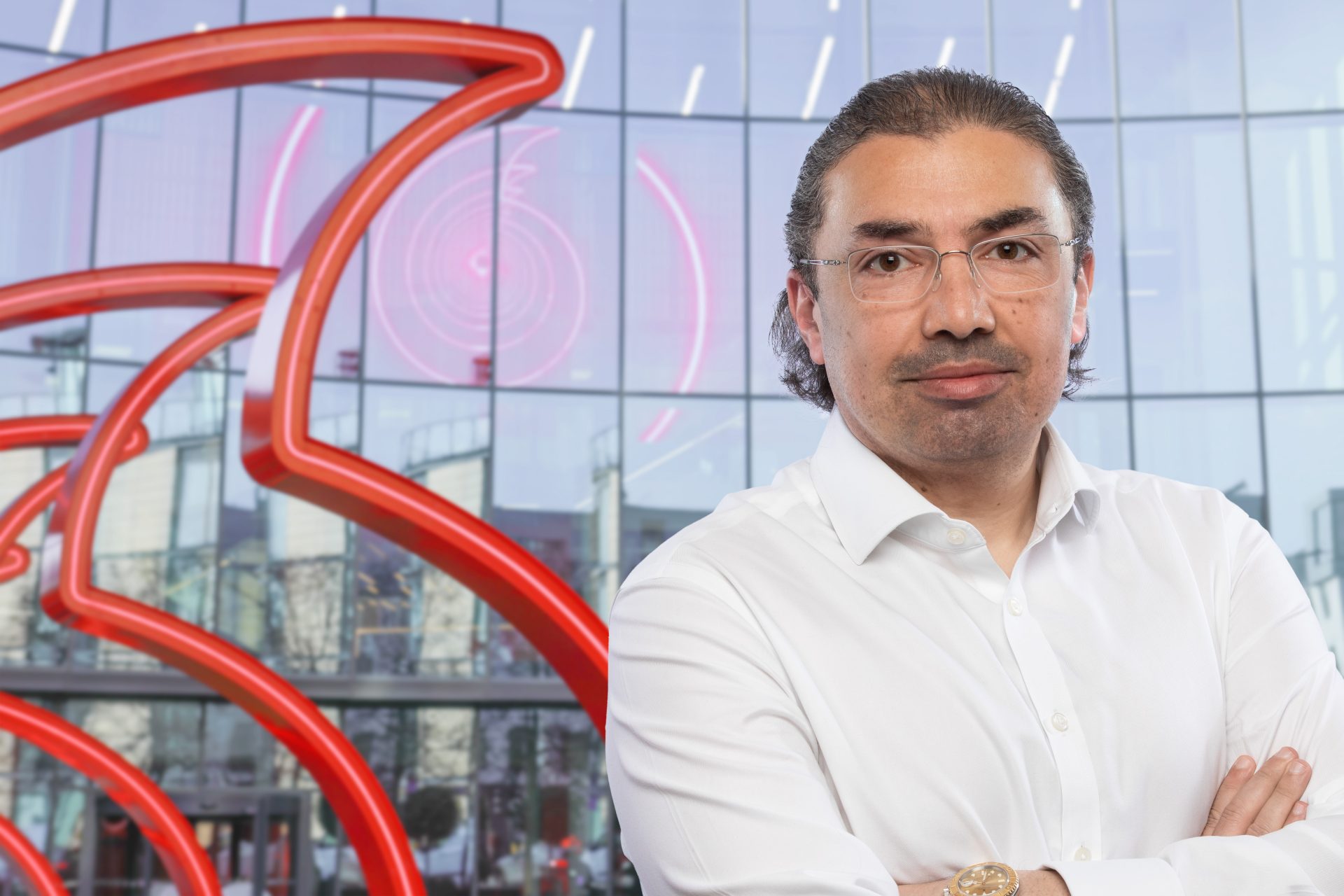 Ahmed Essam, CEO, Vodafone UK - Speechmark