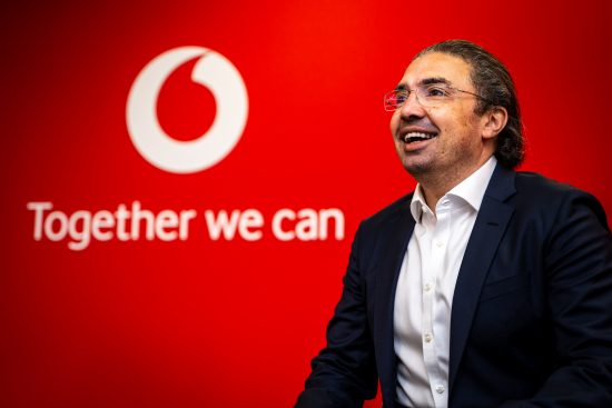 Ahmed Essam, CEO, Vodafone UK, at Vodafone Reinvent 2021