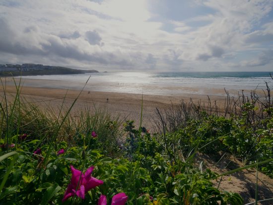 photo of Fistral beach, Cornwall