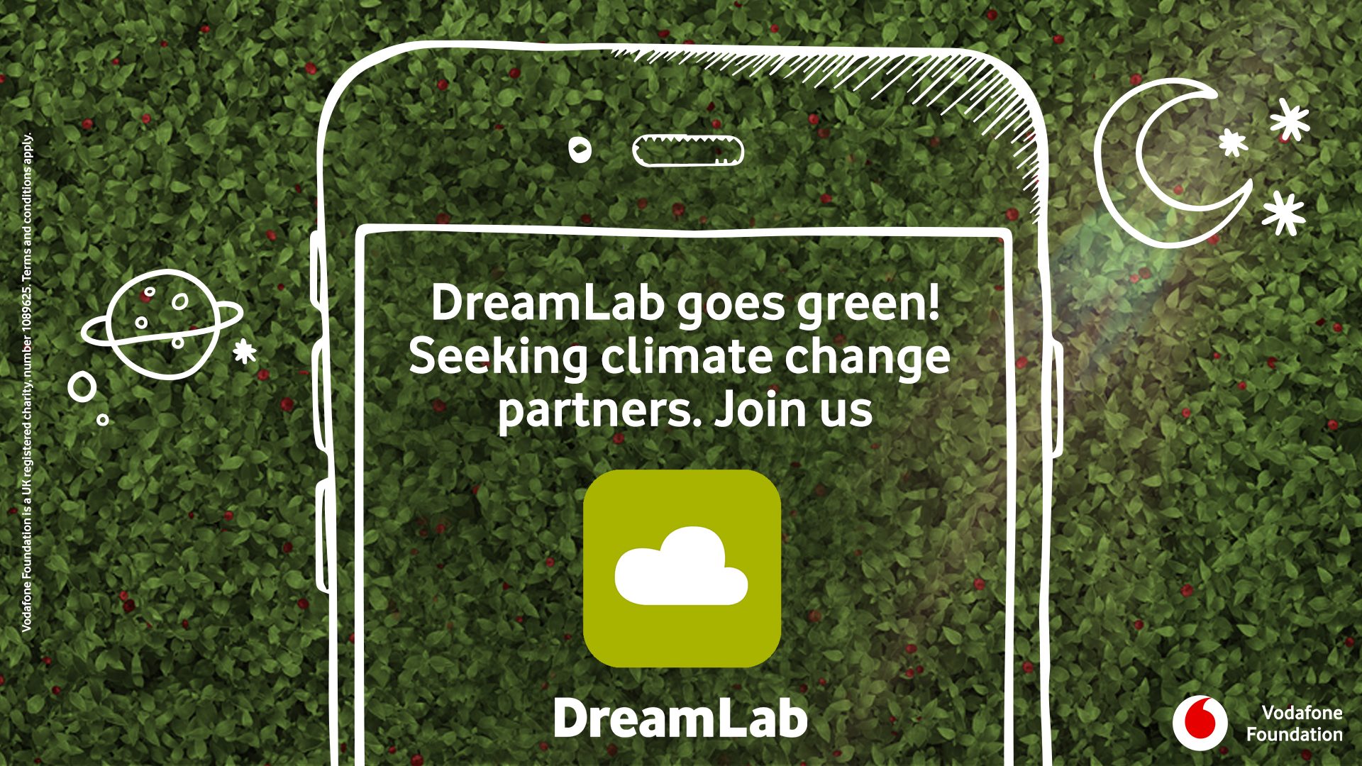 DreamLab goes green! Seeking climate change partners.