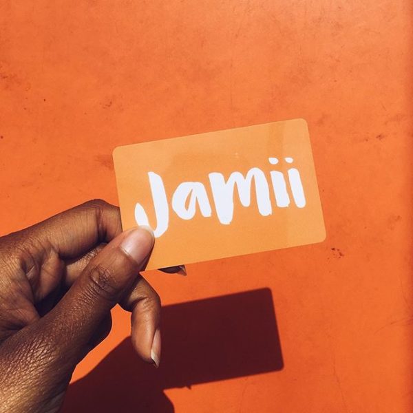 Jamii membership card - the first discount card for Black British creators and makers,