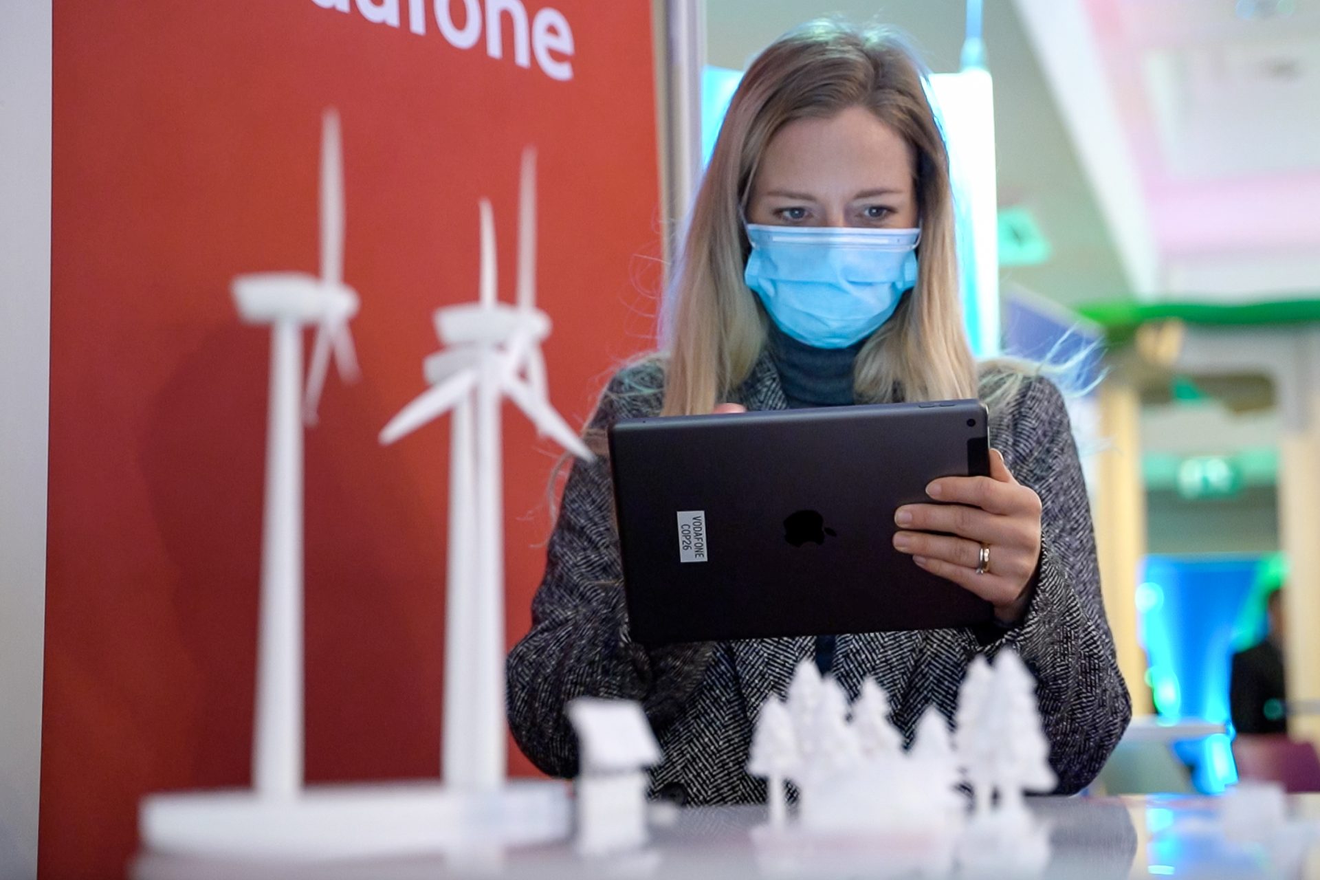 Vodafone's AR experience at COP26 E-Alliance & Partners