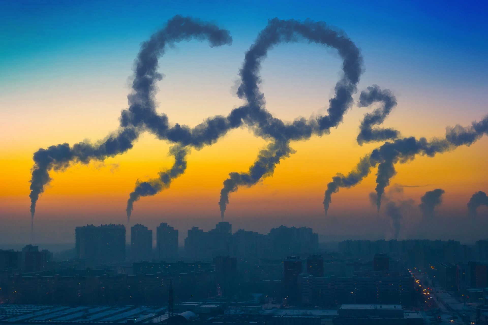 CO2 clouds concept