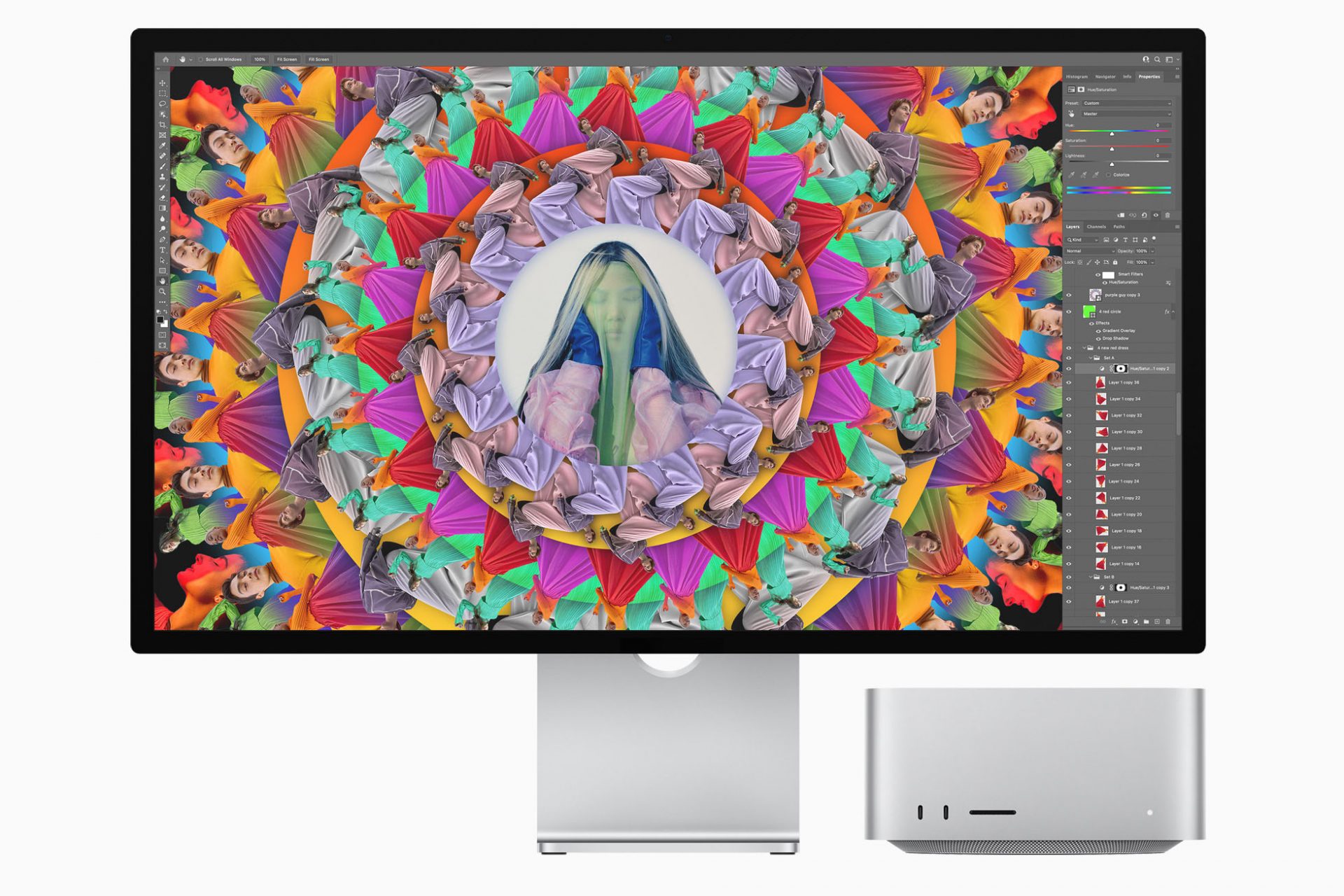 The Mac Studio and Studio Display are aimed at demanding users, such as illustrators and photographers.