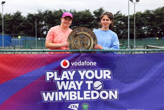 Local junior tennis talent competes for chance to play at Wimbledon